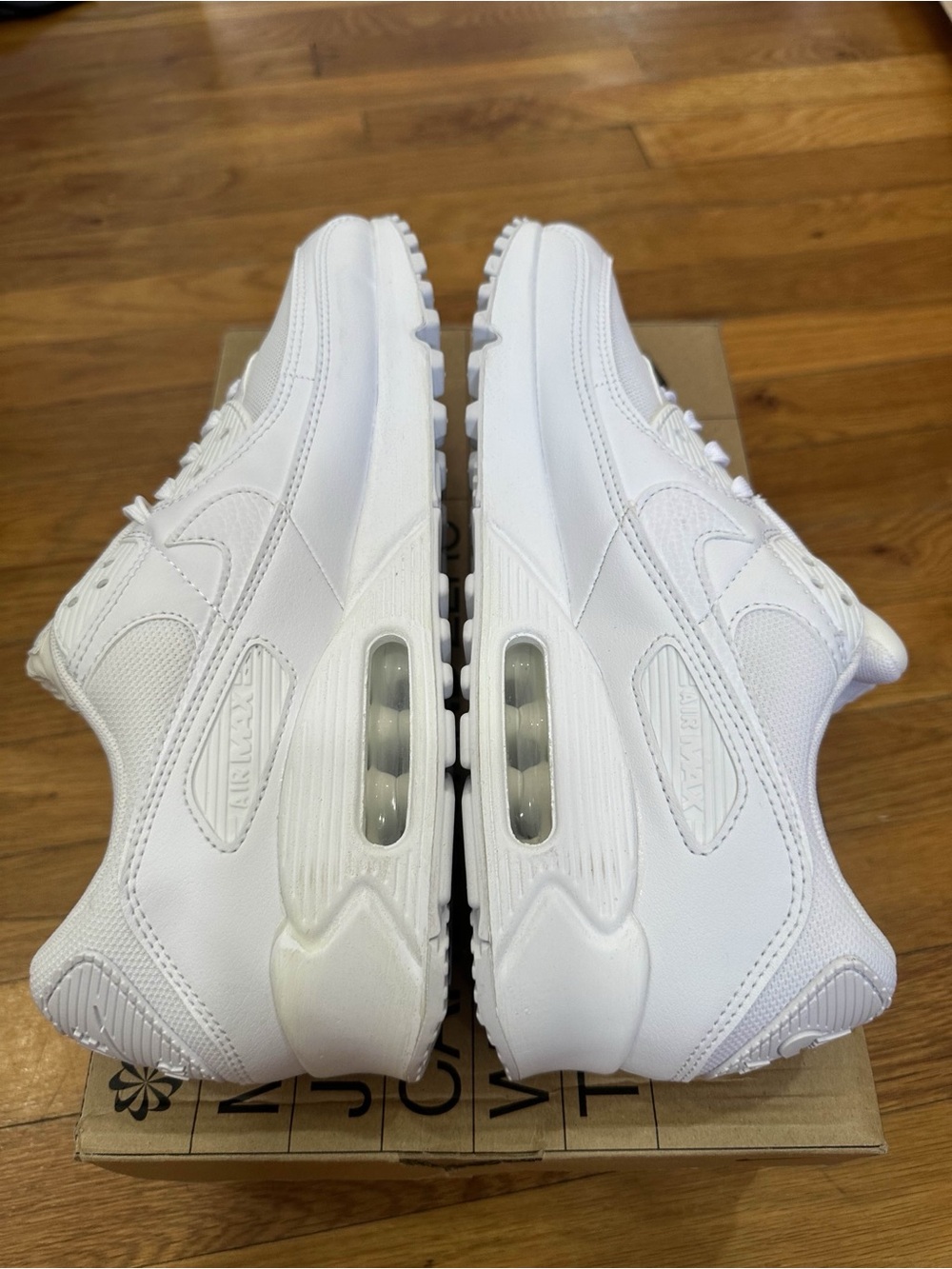 *New with Defects* Nike Air Max 90 Women White (DH8010-100) Size 11W - Picture 6 of 12